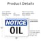 Signmission Oil, 18 in W x Rectangle, Plastic OS-2PACK-NS-P-1218-L-16969 - alternate 7